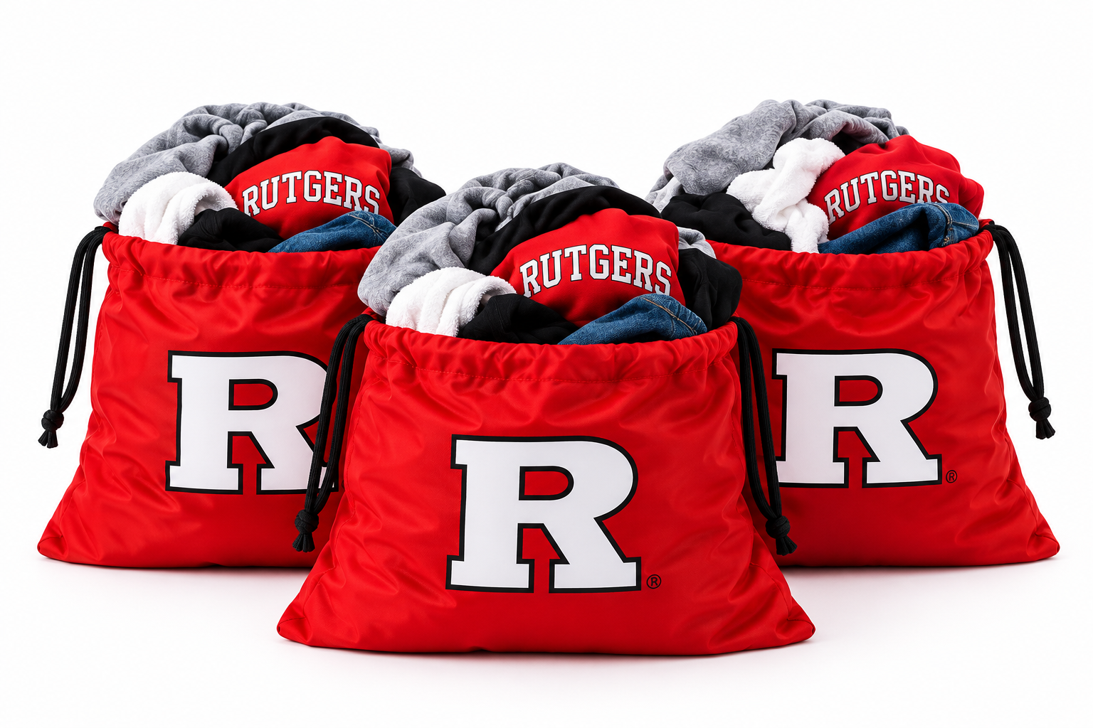 Three laundry bags